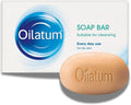 Oilatum Soap Bar for Dry and Sensitive Skin, Moisturizing and Gentle Cleanser for Itchy, Irritated Skin, Dermatologist Recommended, Daily Use Hydrating Soap for Eczema and Psoriasis Relief, 1 x 100g