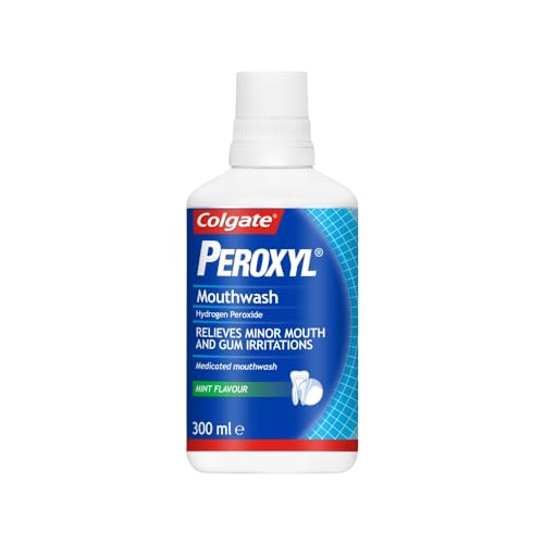 Colgate Peroxyl Alcohol Free Antiseptic Mouthwash 300ml