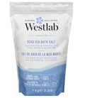 Westlab Dead Sea Salts 1kg - Soothe Dry, Itchy Skin Suitable for Eczema, Psoriasis, Acne. Skin Conditions. 100% Natural Responsibly Sourced in Jordan for Maximum Mineral Content & Therapeutic Benefits