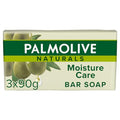 Palmolive Naturals Moisture Care with Olive 3 x 90g Bar Soap - Moisturising Hand - Biodegradable Formula