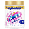 Vanish Gold Oxi Action Stain Remover and Whitening Booster Powder, For Whites, Removes Tough Stains Even at 20°C, Restores Whiteness of Greyed Fabrics,Add a Scoop in Every Wash for Best Results, 470g