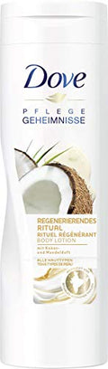 Dove Pflegegeheimnisse Body Lotion with Coconut and Almond Scent, 400 ml