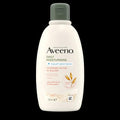Aveeno Daily Moisturising Yogurt Body Wash Shower Gel 300 ml with Prebiotic Oat and Probiotic Greek Yogurt for Normal to Dry Sensitive Skin