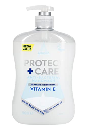 Astonish Anti-Bacterial Handwash Protect & Care Soothing Moisturiser with Vitamin E 600ml