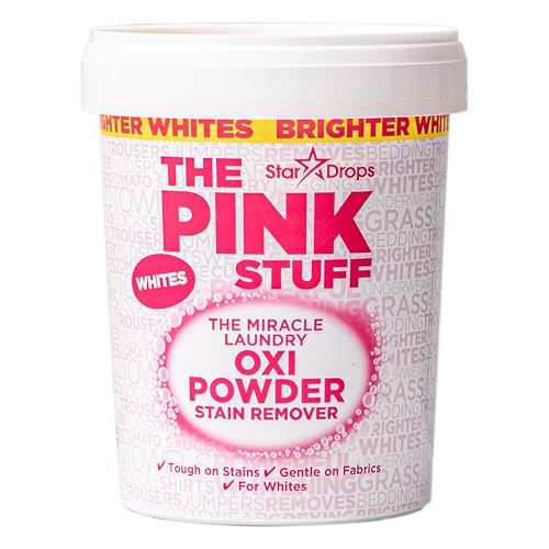 Pink Stuff - The Miracle Laundry Oxi Stain Remover Powder for Whites - 1kg
