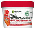 Garnier Refreshing Body Care for Dry Skin, Body Butter with Watermelon and Hyaluronic Acid, for up to 48 Hours of Moisture, Body Superfood, 1 x 380 ml