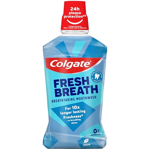 Colgate Fresh Breath Breathtaking Mouthwash 500ml