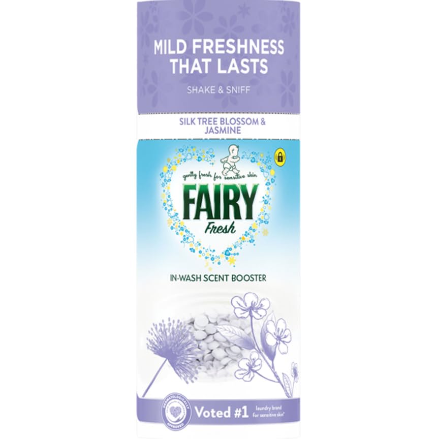 Fairy Beads Silk Tree Blossom, In-Wash Scent Booster, 155g, Long-Lasting Freshness, Enhances Laundry Fragrance, Safe for All Fabrics