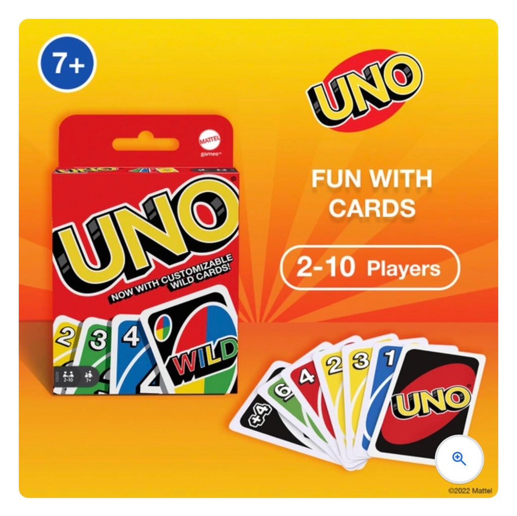Mattel Uno Card Game